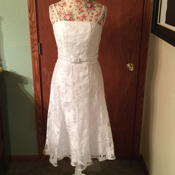 White House Black Market Dresses & Skirts - White House Black Market White Dress